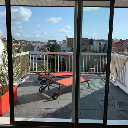 La Terrasse Vue Mer Du 42 Ferber, Plein Sud Wifi Apartment Wimereux Bagian luar foto