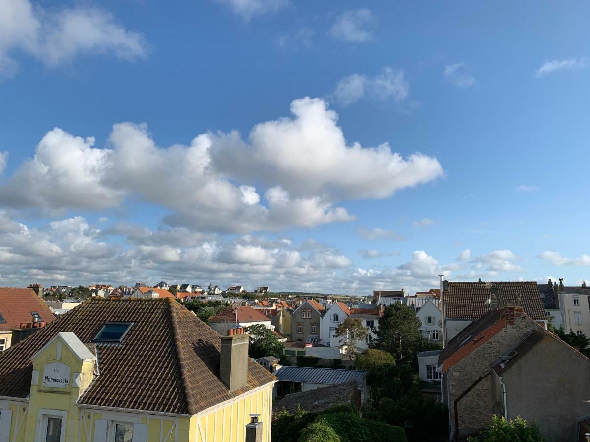 La Terrasse Vue Mer Du 42 Ferber, Plein Sud Wifi Apartment Wimereux Bagian luar foto
